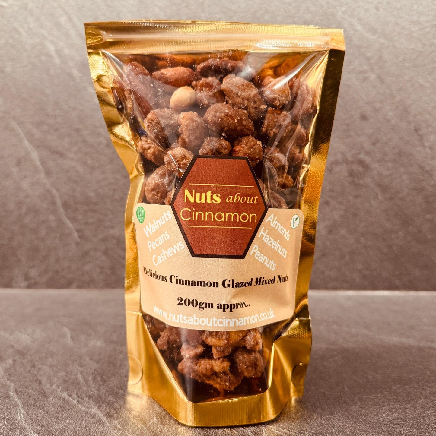 Cinnamon Glazed Nut Share Bag - 200 grams