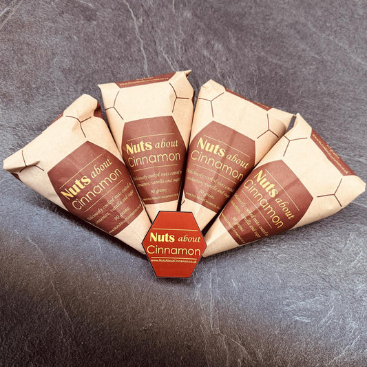 Cinnamon Glazed Nut Cone - 90 grams