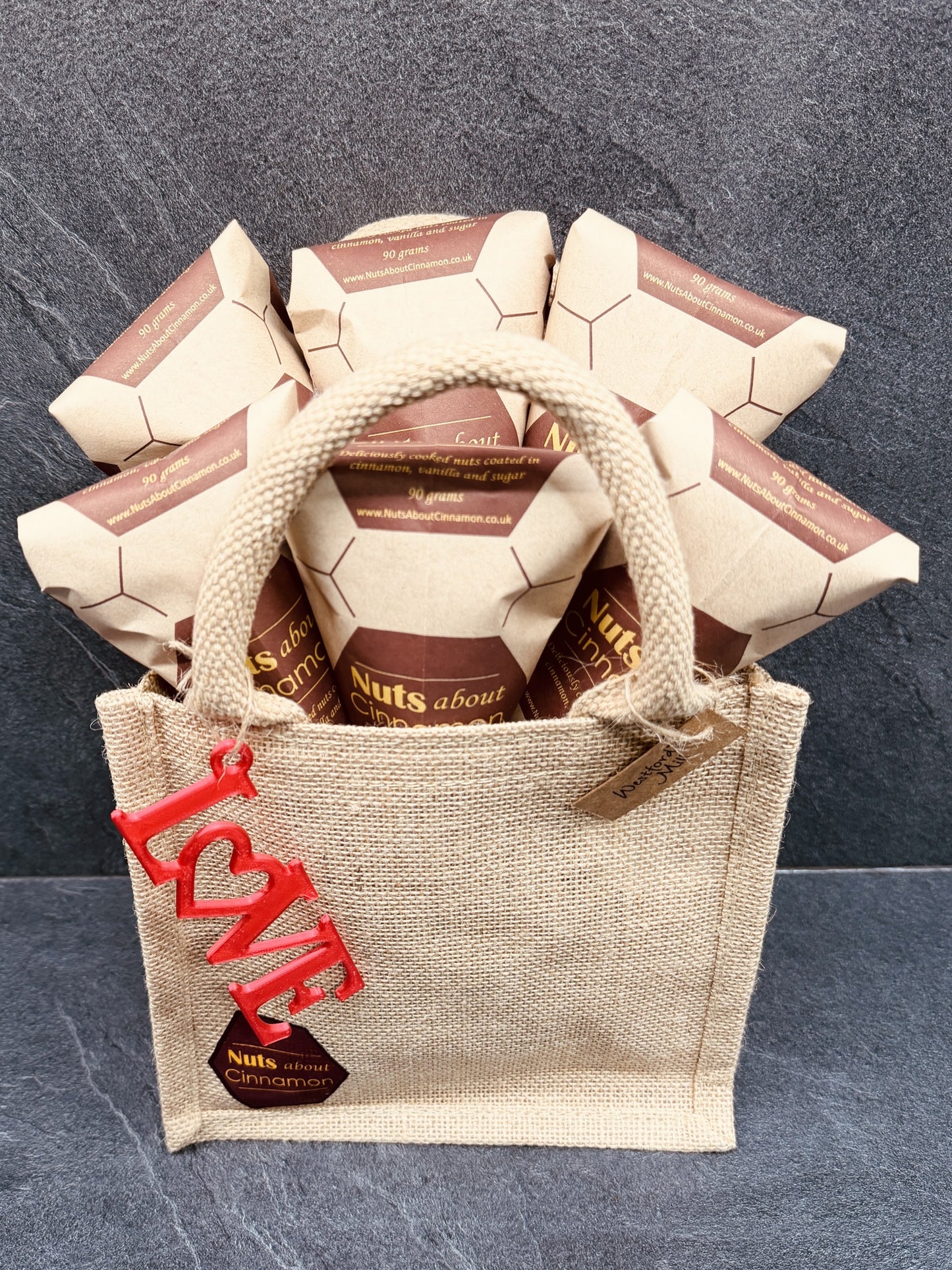 💗Valentines💗 Cinnamon Glazed Nut Cone Gift Bag